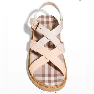 Burberry toddler sandals